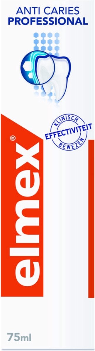 Goedkoopste 12x Elmex Anti-Cariës Tandpasta Professional 75 ml