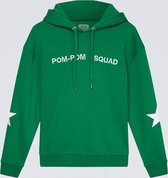 zoe karssen - dames -  pom pom squad hoody -  groen - m