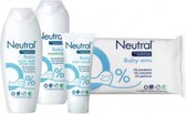 Neutral Baby Combi Set- Shampoo / Wasgel / Bodycreme / Baby Wipes