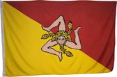 Trasal - vlag Sicilië - siciliaanse vlag -150x90cm
