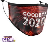 Goodbye 2020 mondkapje | 2020 souvenir | Kerstkapje - Kerst mondkapjes | neusbeugel | verstelbaar | mondmasker | gezichtsmasker |