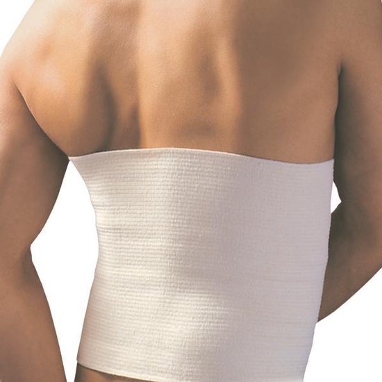 Rugbrace Elastische Merino wol riem Rugwarmer Buikband maat L made in ...