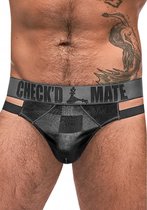 Cutout Thong - Black - S/M - Maat L/X - Lingerie For Him - black - Discreet verpakt en bezorgd