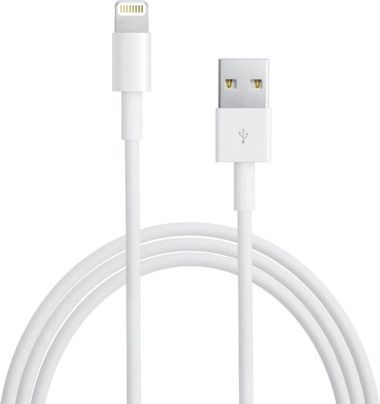 3 stuks 2 Meter Apple Lightning Kabel naar USB voor Oplader - Lightning  cable-... | bol.com