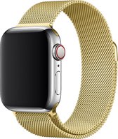 Milanees Bandje - Goud - Geschikt voor Apple Watch - 38/40mm