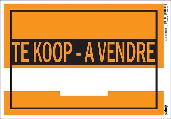 Pickup poster plastique 23x33 cm - A Vendre A Vendre