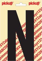 Pickup plakletter Nobel 150mm zwart N - 31002150N