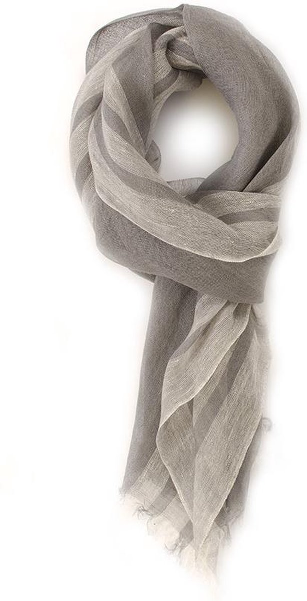 Sjaal blauw-wit gestreept - Mode accessoires kopen? | Korting tot 29