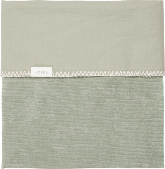 Jollein baby ledikant deken 100x150cm bruin