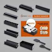 Premi Yumm Sushi Maker – Sushi Set – MEGA SET XXL -Sushi Roller & Sushi Kit – 11 Delige Sushi Kit – Alle Sushi Benodigdheden – Sushi Go - Sushi Servies - Inclusief handleiding