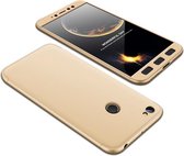 360 full body case Geschikt voor Xiaomi Redmi Note 5A - goud