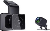 TechU™ Dashcam 4K MO4 Pro Dual Camera – Dashboardcamera – Wifi – GPS Tracker – Nachtvisie – Loop Recording – Bewegingssensor – G-sensor – Parkeer Monitor – Voor én Achter Autocamer