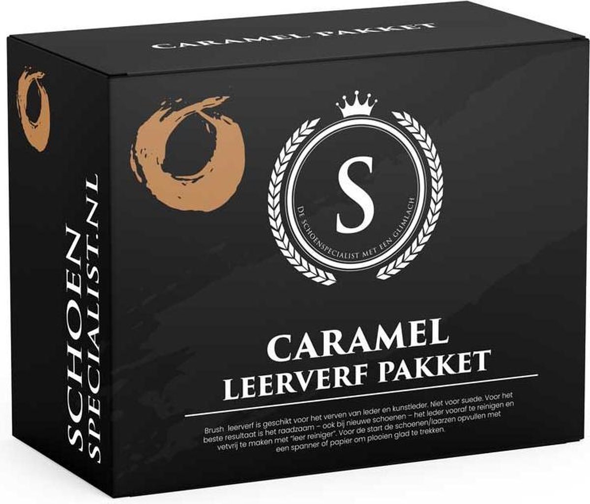 Brush leerverf pakket - 203 Caramel