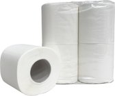 Toilet/WC papier 2-laags - 200vel - Wit - 12 x 4 rollen - P50629