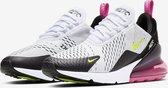 Nike air max 270 white/volt/black/fuchsia maat 43