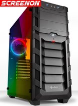 ScreenON - High-End Game PC [AMD Ryzen 5 3600, NVIDIA GeForce RTX 3060 Ti, 16GB RAM, 1TB M.2 NVME SSD] Windows 11 Desktop Gaming Computer
