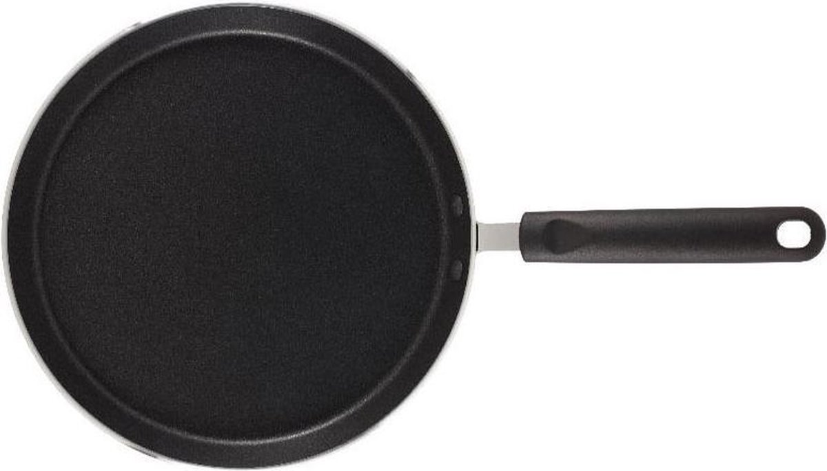 Pentole Agnelli Aluminium Koekenpan 5 Mm. Dik met koel handvat, diameter 24 cm