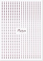 Moyra Nailart Strip Dots 03 Rose Gold