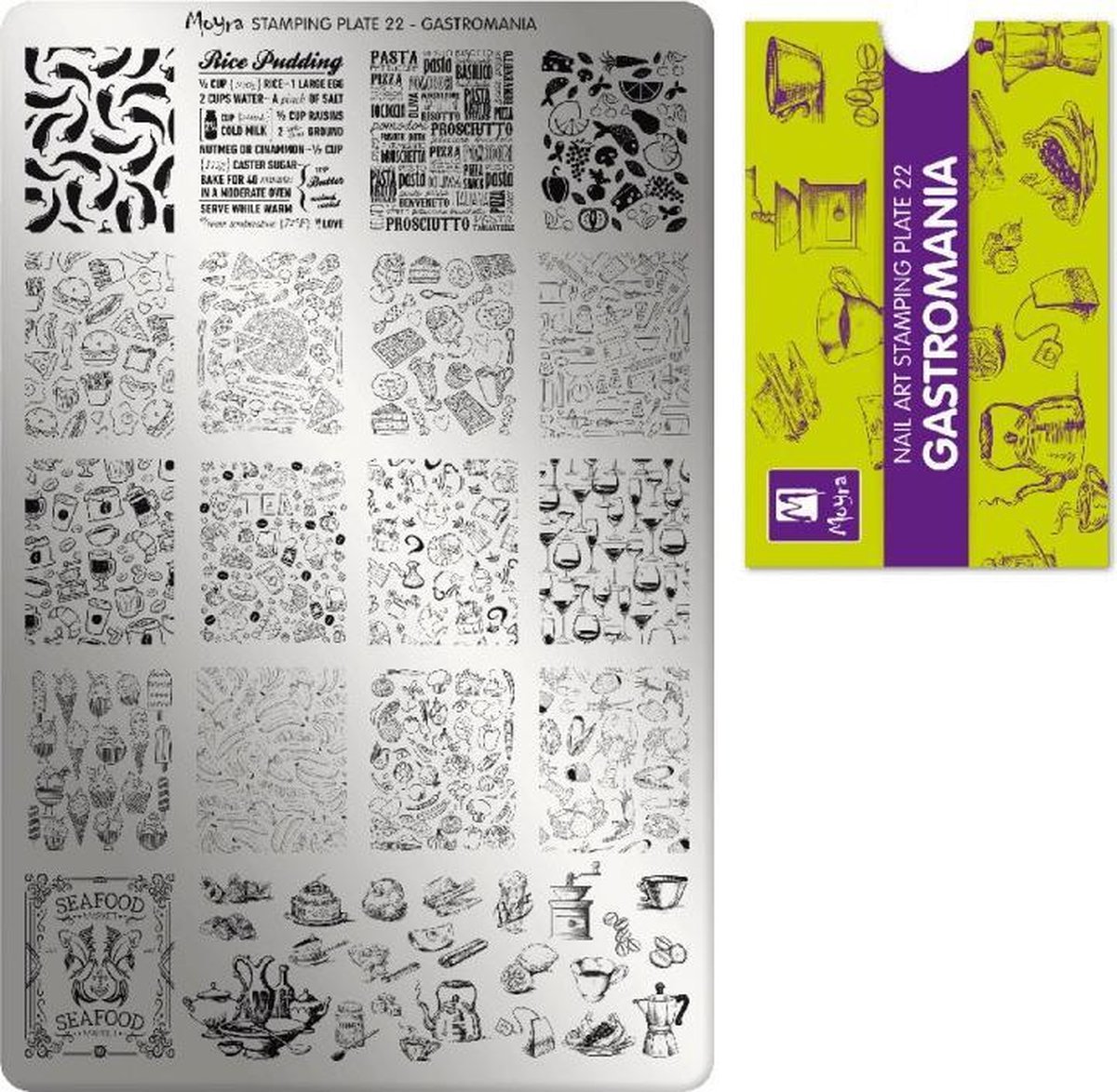 Goedkoopste Moyra Stamping Plate 22 Gastromania