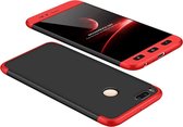 360 full body case voor Xiaomi Redmi Mi A1 / Mi 5X - zwart / rood