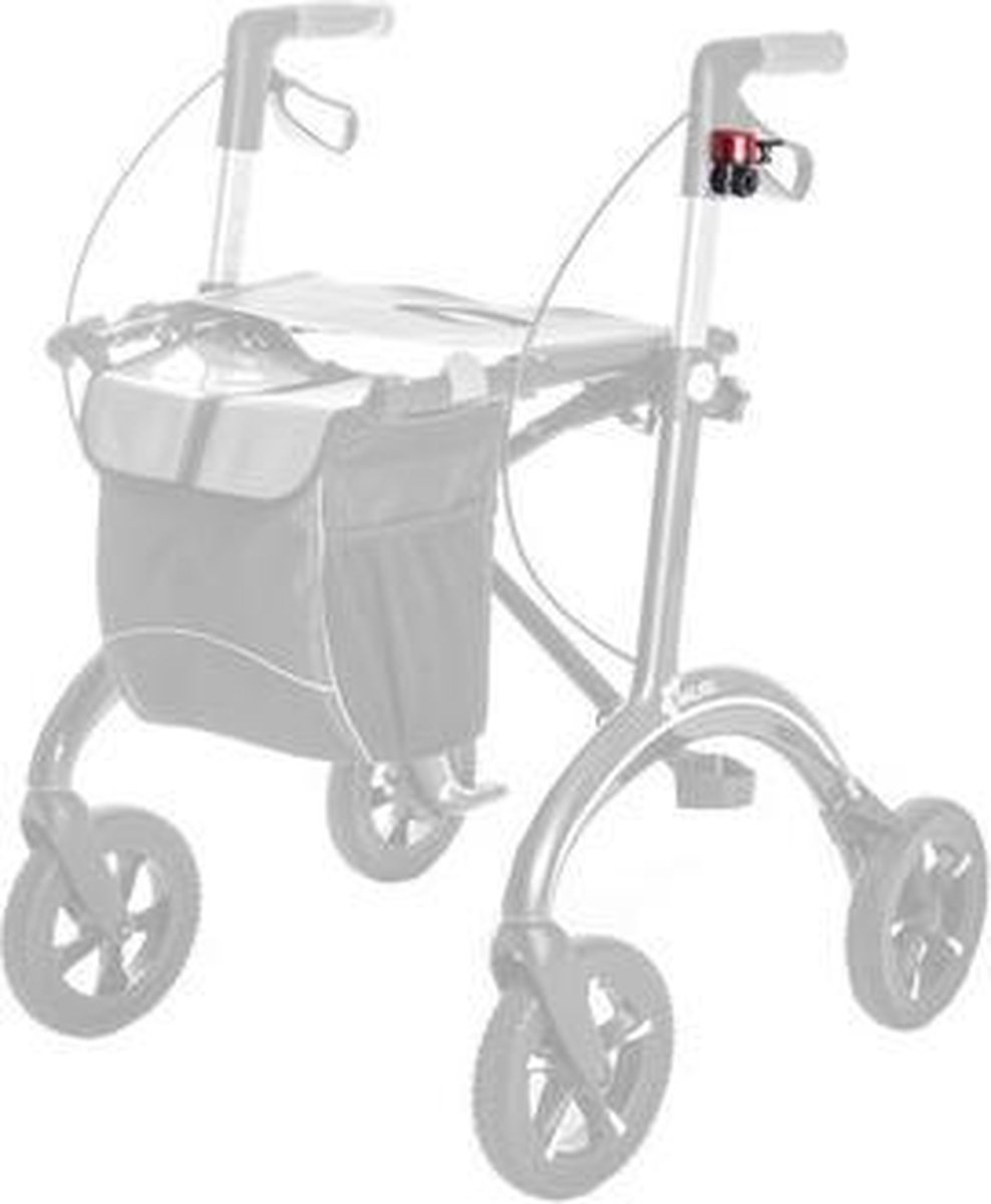 Goedkoopste Voor SALJOL Carbon rollator bel, rood
