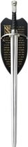 Jon Snow Longclaw zwaard "Direwolf Book Sword"  110 cm roestvrijstalen lemmet