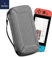 WIWU - Nintendo Switch Case - Nintendo Switch Beschermhoes en Standaard - Grijs
