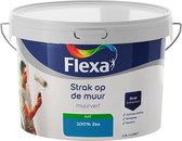 Flexa - Strak op de muur - Muurverf - Mengcollectie - 100% Zee - 2,5 liter