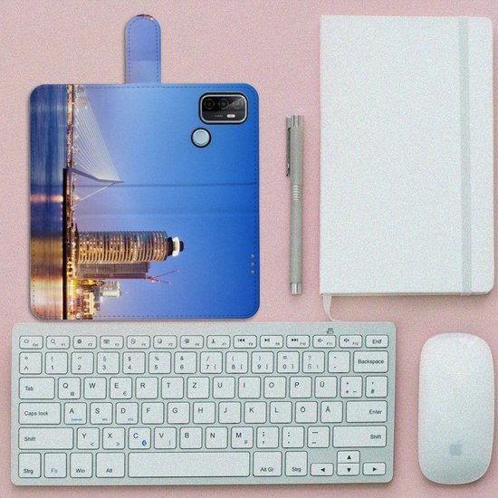 Housse en Cuir Etui de Protection pour OPPO A53 | OPPO A53s Portefeuille Rotterdam