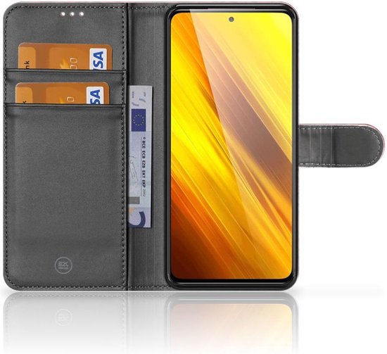 Étui pour téléphone portable Xiaomi Poco X3 | Poco X3 Pro Bookcase mobile Roses rouges