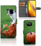 Flip Case Xiaomi Poco X3 | Poco X3 Pro Hoesje Kitten
