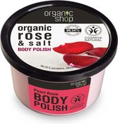 Organic Shop Body Polish Pearl Rose 250 ml