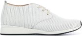 Lamica Sneakers Dames - Lage sneakers / Damesschoenen - Leer - Helit-St     -  Wit - Maat 41