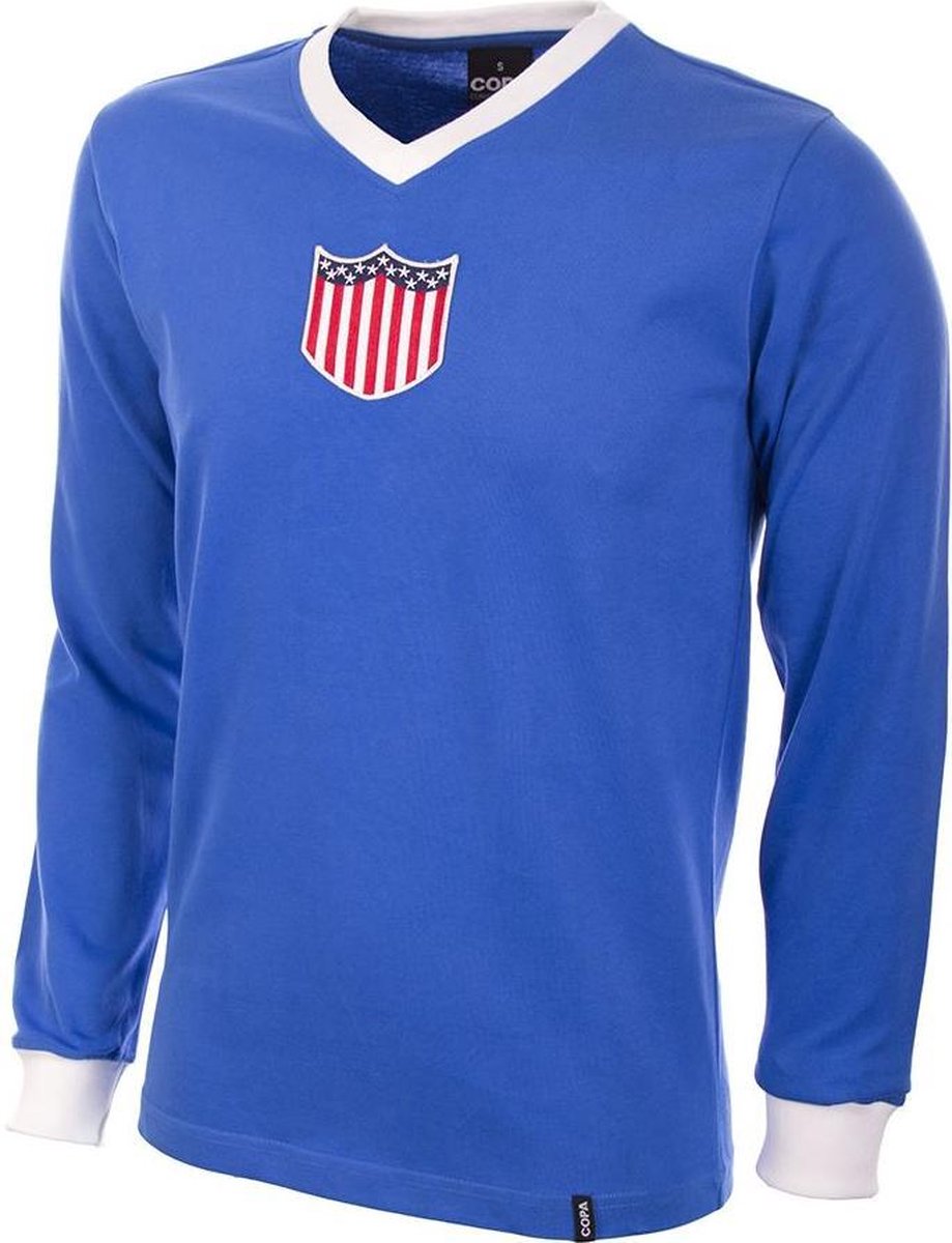 Retro voetbalshirt USA 1934 maat S