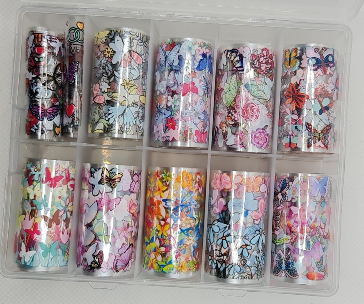 Goedkoopste Nagelfolie- transferfolie- nageldecoratie- nailart