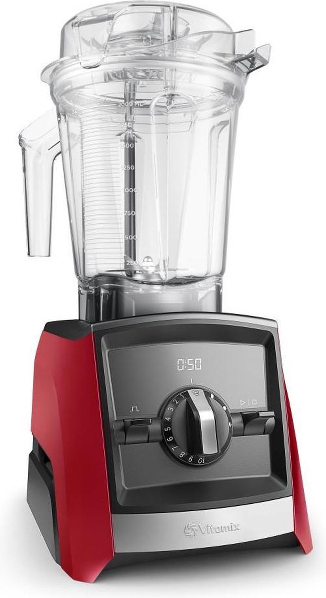 Vitamix A2500i Ascent - high performance blender - 3 programma's - 2.2 PK motor - 2 liter kan - 10 jaar garantie - rood – foto 3