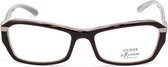 Glasses Frame Ladies Guess Marciano Gm112-brn O 55 Mm