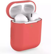 Housse de protection en Siliconen pour Apple AirPods Case - Housse en Siliconen Airpods Case Rouge (Rouge)