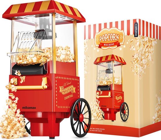 MikaMax Popcorn Machine - Popcornmaker