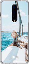 OnePlus 8 Hoesje Transparant TPU Case - Sailing #ffffff