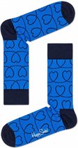 Happy Socks sokken - Loveline Sock blauw -  Maat 36-40