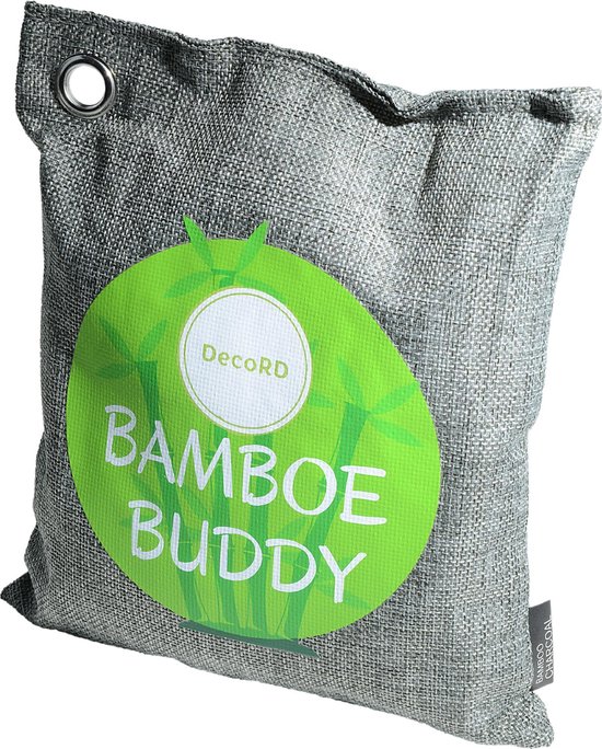 100% Natuurlijke Bamboe Luchtreiniger – Luchtfilter – Geurloze Luchtverfrisser – Geurvreter – 200 gram – Huisdier & Kindvriendelijk