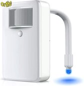 Ortho® - WC/Toiletpot  verlichting - Automatisch LED light - Licht met Sensor - Nachtlamp - Sfeervolle Kleuren - Multicolor -Toiletaccessoire