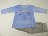 Wiplala - pyjama - Jen & James - Velour - Meisje - Dino - 18 maand  86