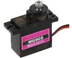OTRONIC® Servo MG90S Mini Metalen tandwielen 180 graden | Arduino