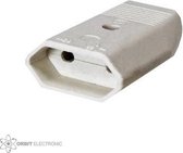 Bachmann® - Platte contra stekker - Wit