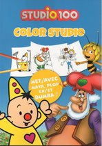 Studio 100 kleurboek - met Maya de Bij, Bumba en Kabouter Plop