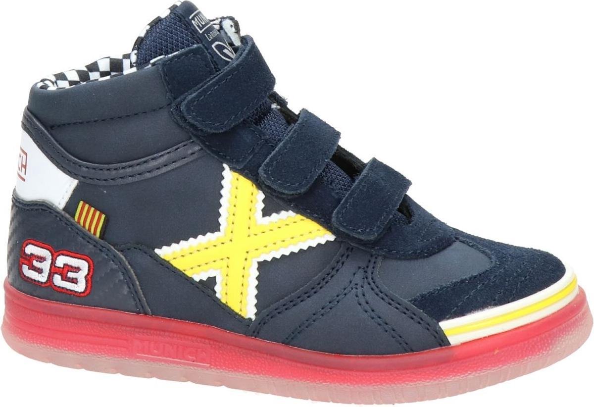 Munich Jongens Hoge sneakers G3 Boot - Blauw - Maat 36 | bol.com