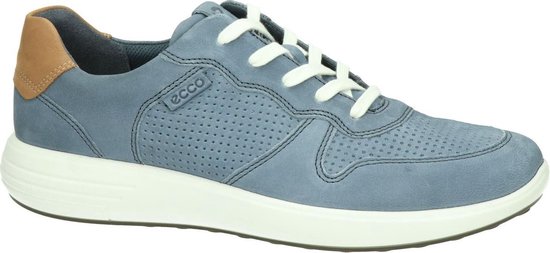 Ecco Soft 7 Runner sneakers blauw - Maat 44 | bol.com