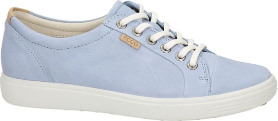 ECCO Soft 7 Dames Sneaker - Blauw - Maat 36 | bol.com